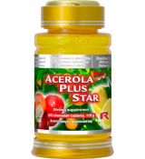 ACEROLA PLUS STAR - vitamín C s acerolou pre podporu imunitného systému, Starlife 60 tabliet