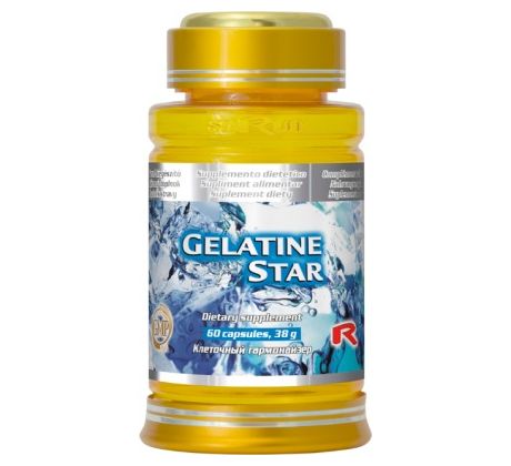 GELATINE STAR - pre výživu kĺbov a chrupaviek, Starlife 60 kaps