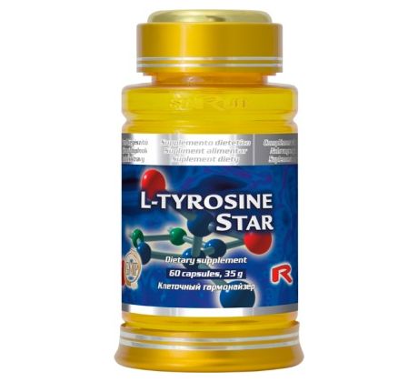 L - TYROSINE STAR - pre zvýšenie športového výkonu, Starlife 60 kaps