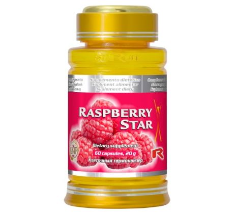 RASPBERRY STAR - pre efektívnu kontrolu hmotnosti, Starlife 60 kaps