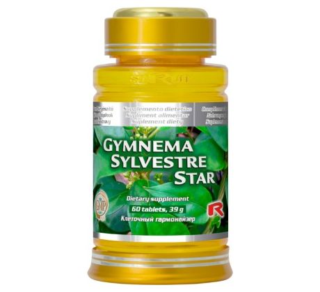 GYMNEMA SYLVESTRE STAR - pre kontrolu telesnej hmotnosti, Starlife 60 tabl