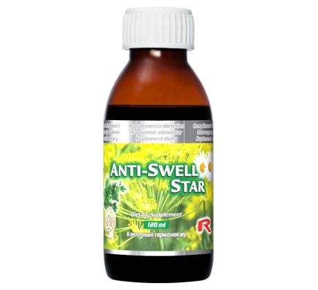 ANTI-SWELL STAR - sirup pre dobré trávenie, dýchanie, duševnú a fyzickú pohodu a zvýšenie imunity, Starlife 120 ml