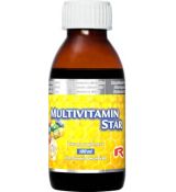 MULTIVITAMIN STAR – sirup s príjemnou chuťou obsahujúci vitamíny a minerálne látky pre imunitu, vitalitu a zdravý život, Starlife 120 ml
