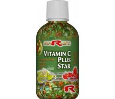 VITAMIN C PLUS STAR - pre podporu imunity, tvorby kolagénu a pri únave, Starlife 500 ml