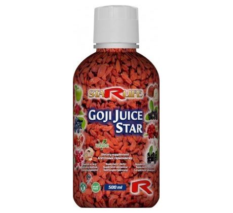GOJI JUICE STAR - pre podporu trávenia a obranyschopnosti organizmu, Starlife 500 ml