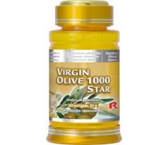VIRGIN OLIVE 1000 STAR - panenský olivový olej pre celkovú podporu organizmu, Starlife 60 kaps