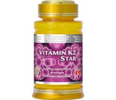 VITAMIN K2 STAR - pre podporu krvnej zrážanlivosti a stavbu zdravých kostí, Starlife 60 tob