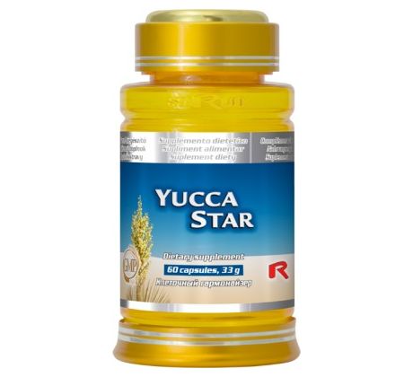 YUCCA STAR - pre dokonalú detoxikáciu organizmu, Starlife 60 kaps