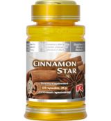 CINNAMON STAR - pre zdravé trávenie a reguláciu telesnej hmotnosti, Starlife 60 kaps