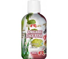 ORGANIC JUICE STAR - pre podporu normálnej funkcie čriev a pre zvýšenie fyzickej a psychickej aktivity, Starlife 500 ml