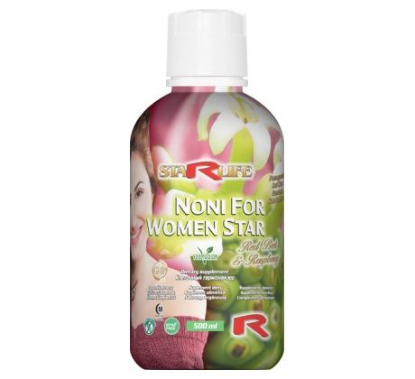 NONI FOR WOMEN STAR - tekutý doplnok živín pre posilnenie ženského organizmu, Starlife 500 ml