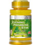 EVENING PRIMROSE STAR - pre správnu funkciu organizmu a zdravia, Starlife 60 kaps