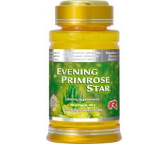 EVENING PRIMROSE STAR - pre správnu funkciu organizmu a zdravia, Starlife 60 kaps