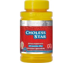 CHOLESS STAR - pre udržanie hladiny cholesterolu, 60kaps