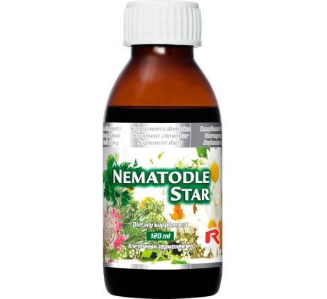 NEMATODLE STAR - pre podporu trávenia, obranyschopnosť organizmu a močové cesty 120ml