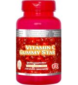 VITAMIN C GUMMY STAR - gumové cukríky s obsahom vitamínu C pre zvýšenie obranyschopnosti organizmu, Starlife 60 kaps