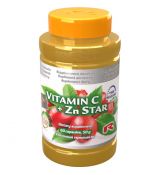 VITAMIN C + Zn STAR - pre podporu obranyschopnosti organizmu a normálneho stavu kostí, vlasov, nechtov, pokožky a zraku, Starlife 60 kapsúl