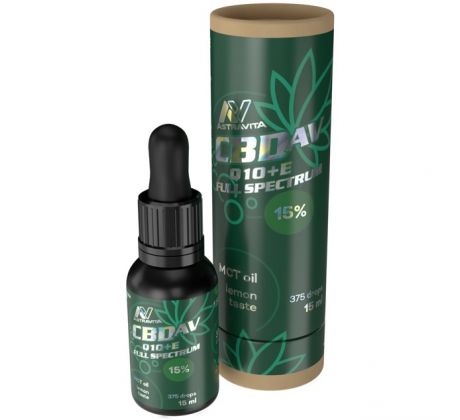 CBD AV Q10+E, 15% 15 ml