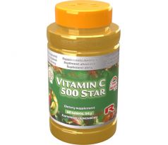 VITAMIN C 500 STAR pre podporu a regeneráciu tkanív a dobrú imunitu, Starlife 60 tabl