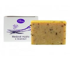 Pleva Medové mydlo s levanduľou 90 g