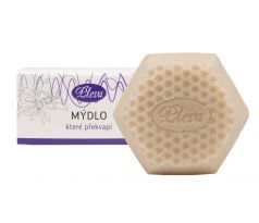 Pleva Mydlo, ktoré prekvapí (glycerínové mydlo s medom a harmančekom) 100 g