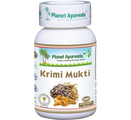 Krimi Mukti Kapsuly, detoxikácia, podpora trávenia, 60 kapsúl