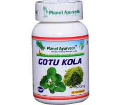 Gotu Kola, nervová sústava, cirkulácia krvi, 60 kapsúl 50% zľava