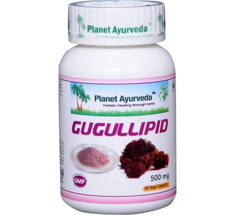 Gugullipid, antioxidant, znižuje tvorbu cholesterolu, 60 kapsúl