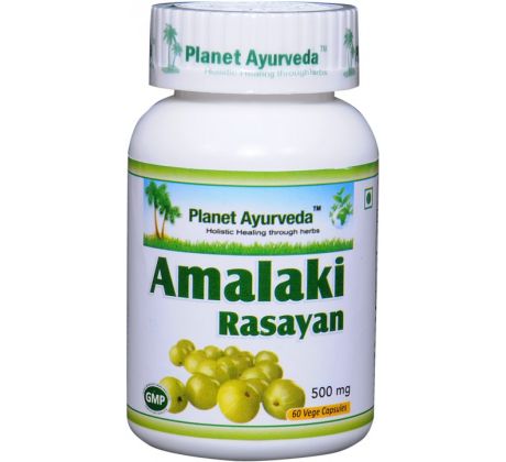 Amalaki Rasayan, zdroj vitamínu C, antioxidant, 60 kapsúl