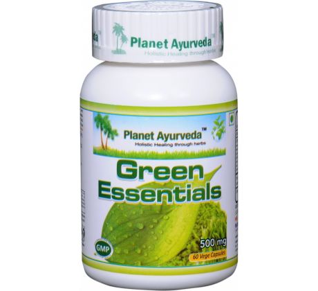 Green Essentials Formula, doplnenie živín, zbavenie škodlivín, 60 kapsúl