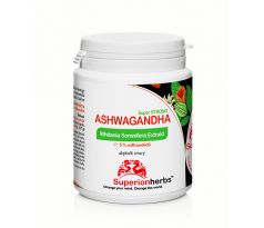Ashwagandha – extrakt z Ašvagandy s 5 % withanolidov, 90 toboliek