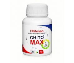 Chitomax – Chitosan s okamžitým účinkom, 60 toboliek