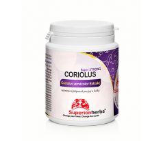 Coriolus versicolor – extrakt z trúdnikovca, 90 toboliek