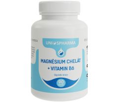 Magnesium chelát + vitamín B6/ 90 tabliet