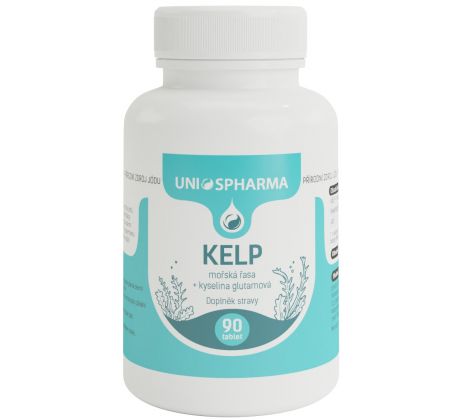 Kelp + kyselina glutamová / 90 tabliet