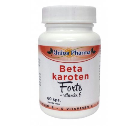 Beta karotén FORTE + vitamín E 60 kapsúl