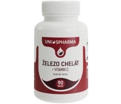 Železo chelát + vitamín C 90 tabliet