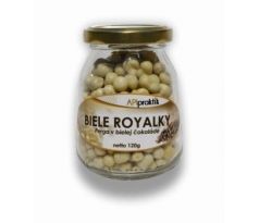 BIELE ROYALKY PERGA V BIELEJ ČOKOLÁDE (SKLO) 50% zľava
