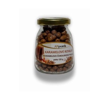 KARAMELOVÉ ROYALKY PERGA V KARAMELOVEJ POLEVE (SKLO) 50% zľava