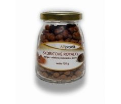 ŠKORICOVÉ ROYALKY PERGA V MLIEČNEJ ČOKOLÁDE SO ŠKORICOU (SKLO) 50% zľava