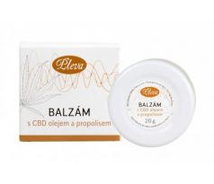 Balzam s CBD olejom a propolisom Pleva 20 g