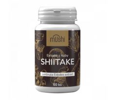 Extrakt z huby Shiitake, 60 ks 50% zľava