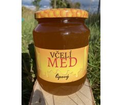 Včelí med lipovo medovicový, priamo od včelára SK 1 kg