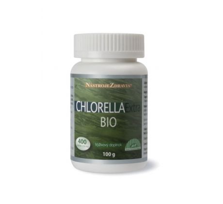 Chlorella Extra BIO, 100g, 400 tabletiek