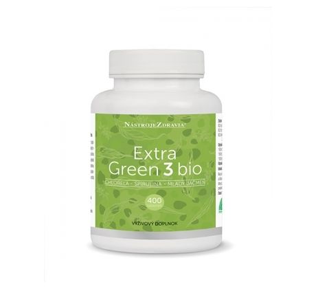 Extra GREEN 3 BIO, 100g, 400 tabliet