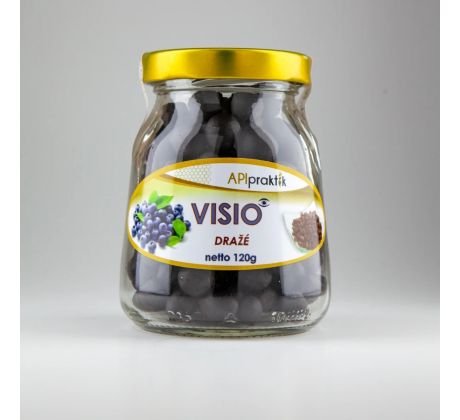 VISIO DRAŹÉ, OČI, OMEGA 3 a 6, 120g – (SKLO)
