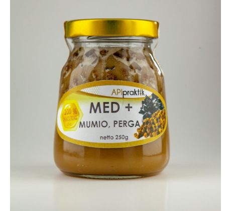 Med + mumio, perga 250g 50% zľava