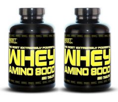 BEST NUTRITION Amino Whey 8000 250 tabliet 1+1 zadarmo