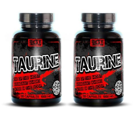 BEST NUTRITION BCAA Taurín 120 tabliet 1+1 zadarmo