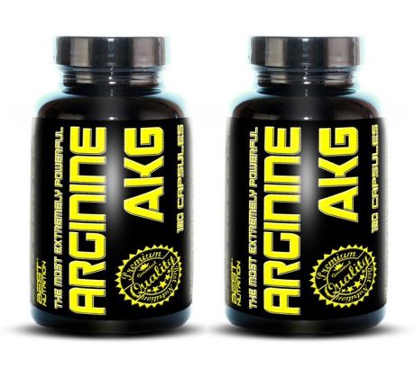 BEST NUTRITION Arginine AKG  1+1 zadarmo 120 tabliet